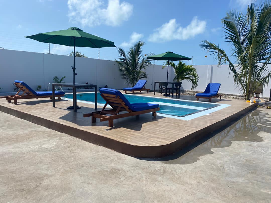 Beautiful house with a pool in Jambiani