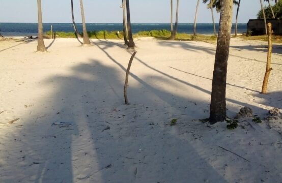 Beachfront plot FOR SALE in MATEMWE-ZANZIBAR/10195